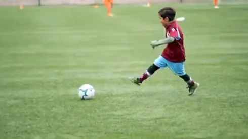 Ángel Fernández comienza a hacer carrera en las divisiones jóvenes de Deportes La Serena