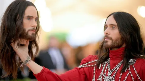Jated Leto en la alfombra roja de la MET Gala 2019.