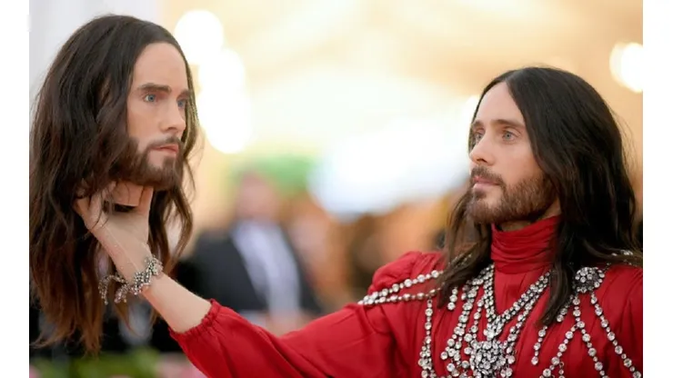 Jated Leto en la alfombra roja de la MET Gala 2019.
