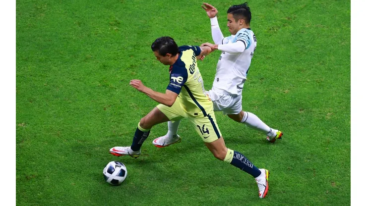 Nicolás Díaz fue titular ante América y recibió una amarilla.