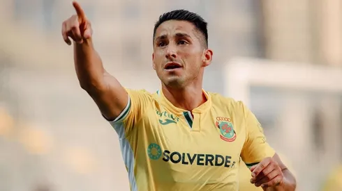 Juan Delgado estuvo presente en la igualdad entre Paços de Ferreira ante el Braga, por la quinta fecha de la Primeira Liga. Foto: @fcpf