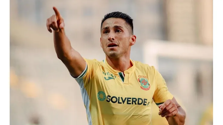 Juan Delgado estuvo presente en la igualdad entre Paços de Ferreira ante el Braga, por la quinta fecha de la Primeira Liga. Foto: @fcpf