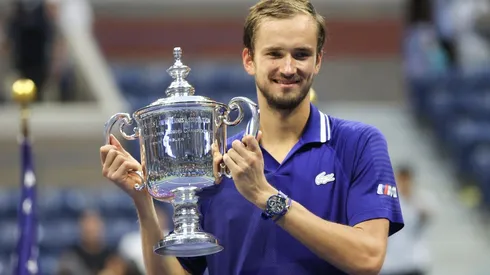 Daniil Medvédev, campeón del US Open tras derrotar a Novak Djokovic.