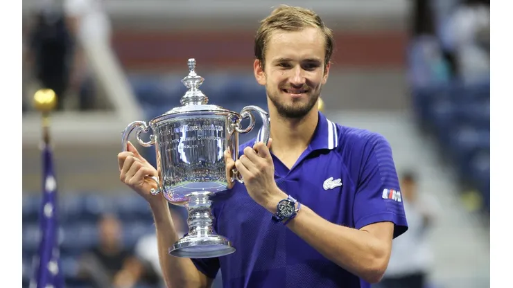 Daniil Medvédev, campeón del US Open tras derrotar a Novak Djokovic.