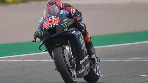 Quartararo quien lidera la clasificación de pilotos, largará 3° en el GP de Aragón.