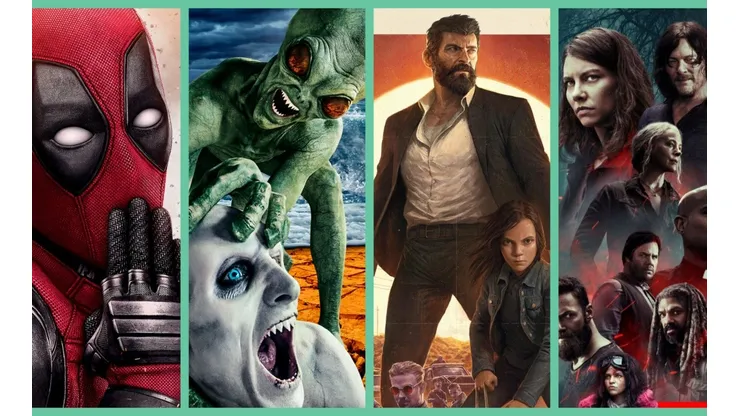 Deadpool, American Horror Story, Logan y The Walking Dead, son algunos de los títulos más vistos de Star+, en Chile.