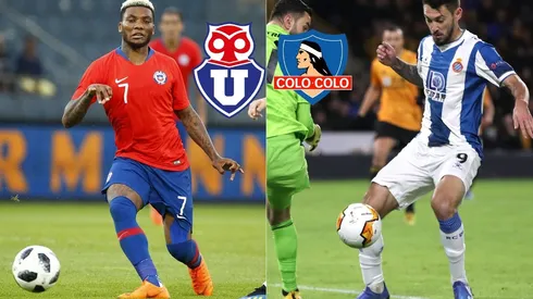 Junior Fernandes y Facundo Ferreyra pueden encontrarse el 26 de septiembre en el Superclásico entre Universidad de Chile y Colo Colo