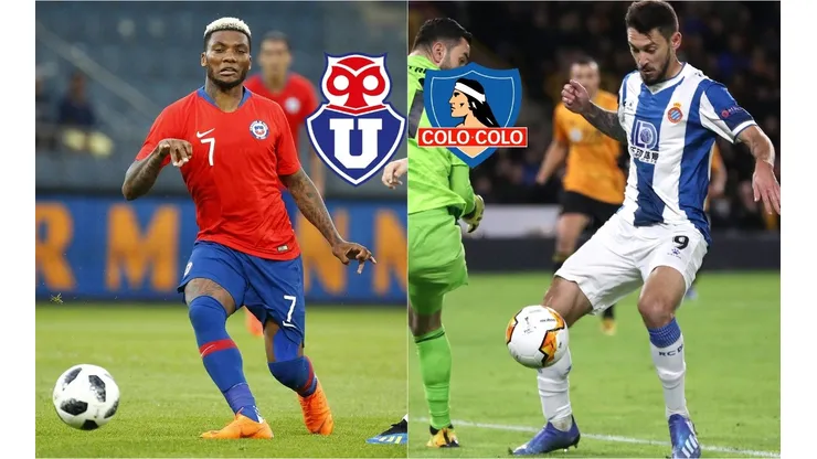 Junior Fernandes y Facundo Ferreyra pueden encontrarse el 26 de septiembre en el Superclásico entre Universidad de Chile y Colo Colo