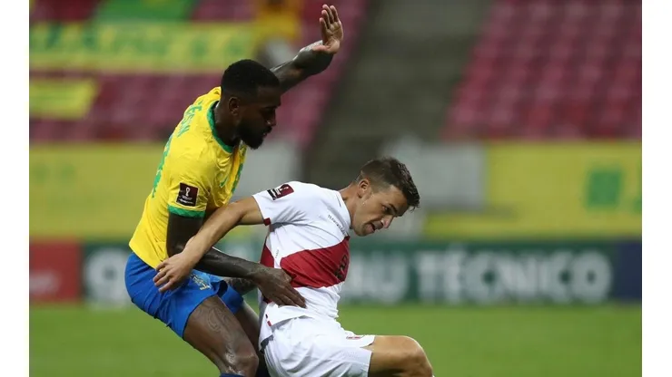 Gabriel Costa hizo su estreno con la selección de Perú a los 60 minutos del encuentro ante Brasil. Foto: @Seleccionperu
