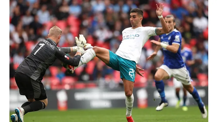 Leicester y Manchester City están igualados en puntaje en la Premier League.