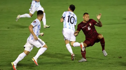 Messi se refirió a la criminal patada recibida ante Venezuela.