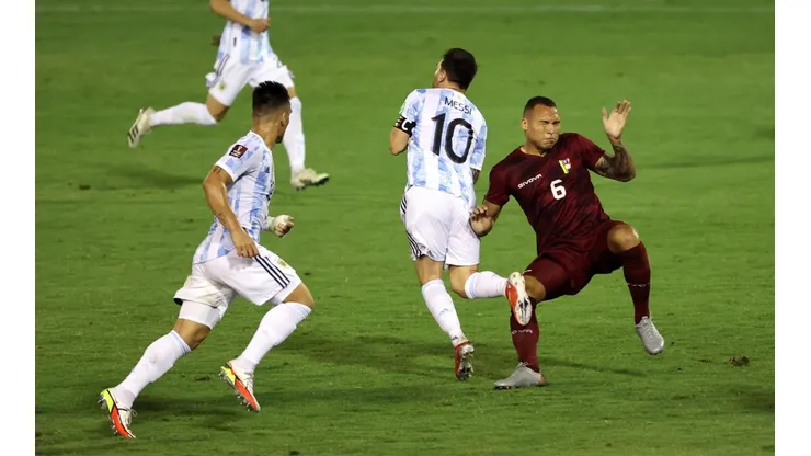 Messi se refirió a la criminal patada recibida ante Venezuela.