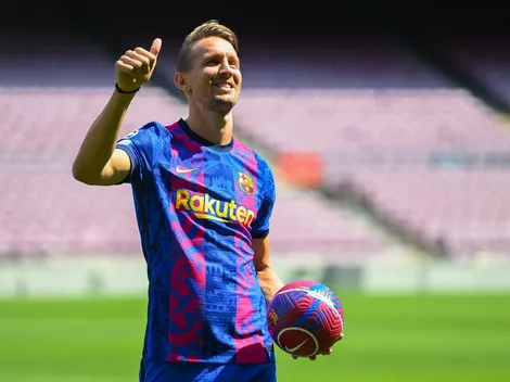 Luuk de Jong presentado: "Me entiendo muy bien con Depay"