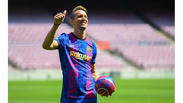Luuk de Jong presentado en el Barcelona