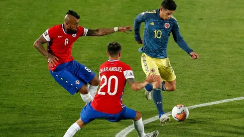 Chile visita a Colombia este jueves por Eliminatorias.