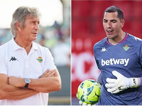 Suplente de Bravo en el Betis derrocha amor por Pellegrini