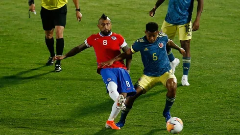 Arturo Vidal es el as bajo la manga de Chile para enfrentar a Colombia.