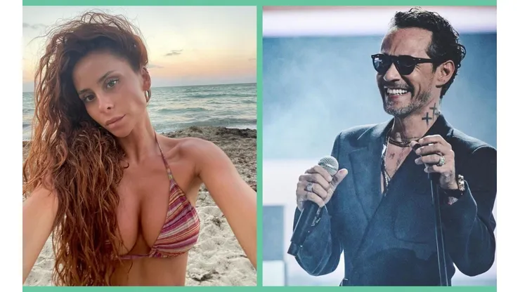 Camila Gallardo y Marc Anthony.