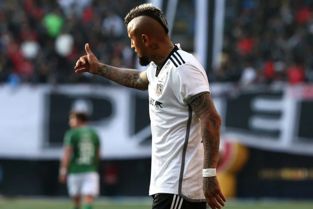 Arturo Vidal cree que llegará a la revancha ante Junior. (Javier Salvo/Photosport).