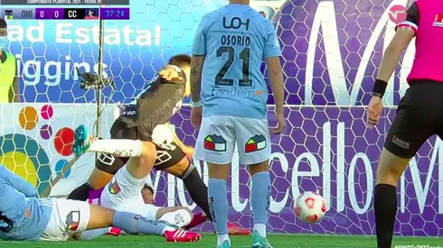 El momento de la acción en Colo Colo vs O'Higgins