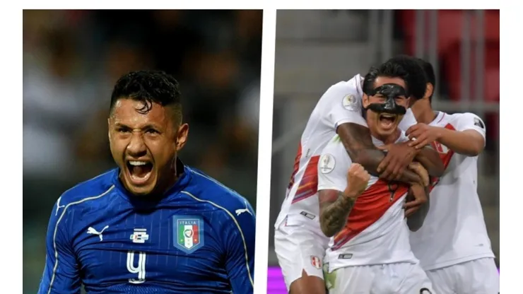 Gianluca Lapadula bromeó por los golpes que ha recibido en la selección de Perú.