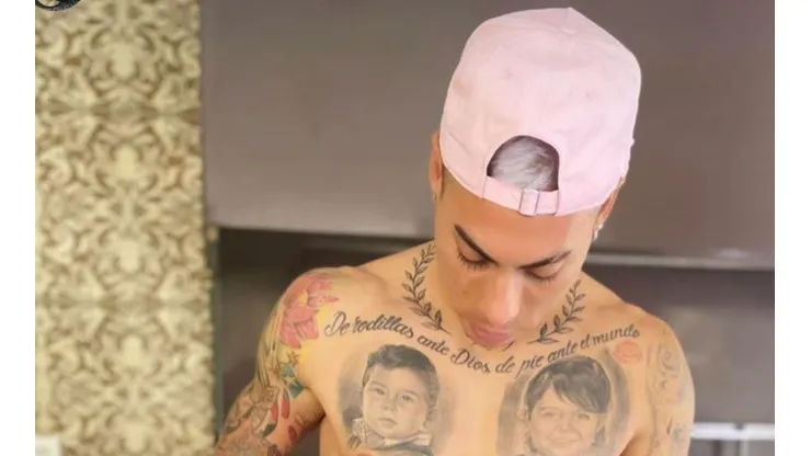 Eduardo Vargas compartió en redes sociales fotografías compartiendo en familia en Brasil, además una imagen cortando la carne de un asado. Foto: @Eduardovargasrj1