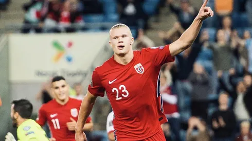 Haaland ha marcado en los últimos 3 partidos de Noruega