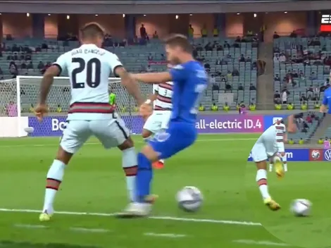 Para volverse loco: Los dos caños seguidos de Cancelo