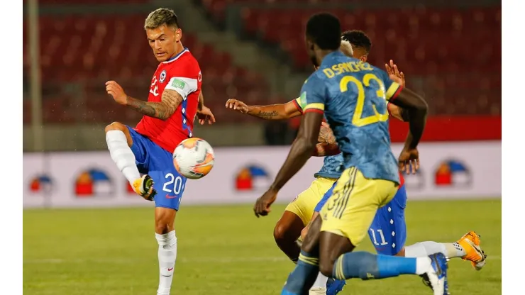Chile y Colombia se enfrentan otra vez por eliminatorias