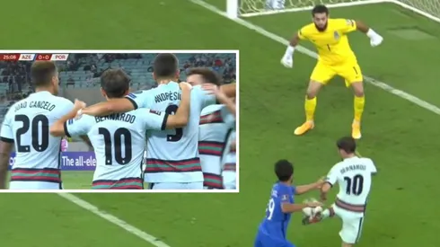 Portugal derrotó como visita a Azerbaiján