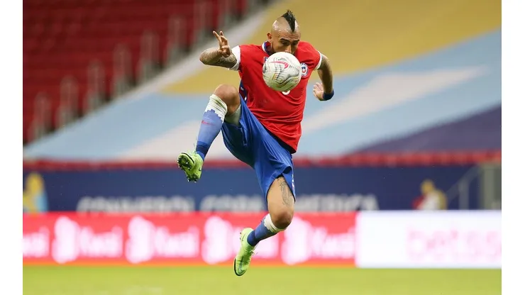 Arturo Vidal es el goleador chileno en las Eliminatorias Sudamericanas para el Mundial de Qatar 2022