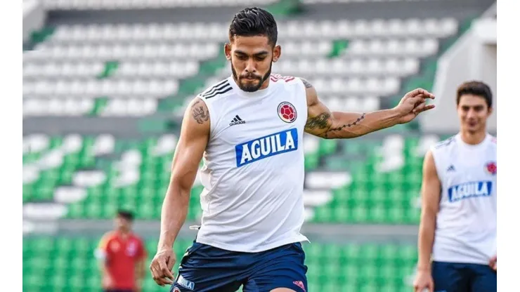 Andrés Andrade es baja para la selección de Colombia para el duelo del jueves ante la Roja en Barranquilla.