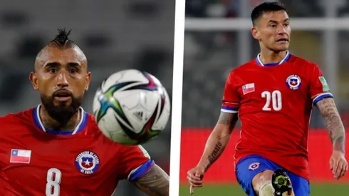 Arturo Vidal y Charles Aránguiz se mantuvieron al margen del entrenamiento en Guayaquil, con trabajo regenerativo. Fotos: Agencia Uno