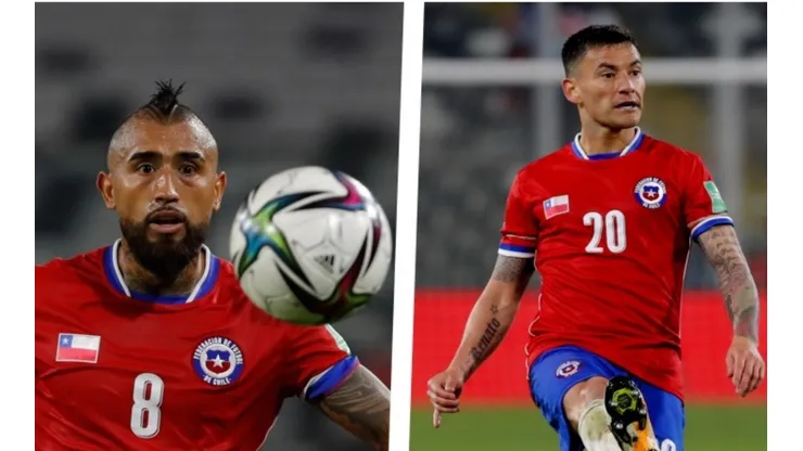 Arturo Vidal y Charles Aránguiz se mantuvieron al margen del entrenamiento en Guayaquil, con trabajo regenerativo. Fotos: Agencia Uno