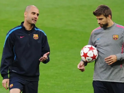 Piqué cuenta de su ruptura con Pep al empezar con Shakira