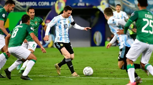 Los dirigidos por Scaloni se enfrentaron por Copa América a los altiplanos.