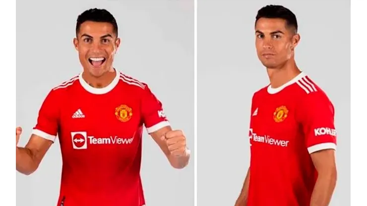 Cristiano ya posó con la dorsal 7 de su nuevo equipo