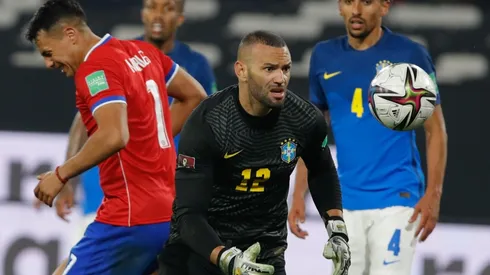 Weverton tuvo una destacada participación ante Chile.
