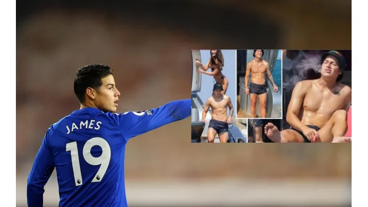 La loca fiesta de James Rodríguez en Ibiza