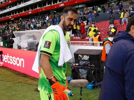 El capitán Bravo y la primera arenga antes de jugar ante Colombia