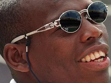 Tino Asprilla pone la pelota al ángulo para Chile ante Colombia