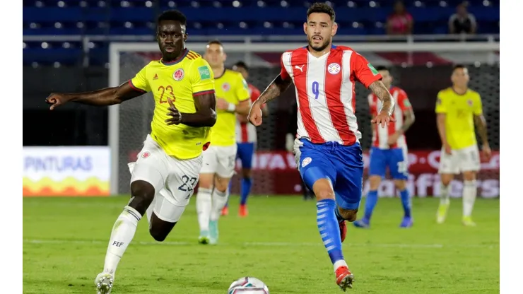 Colombia suma ante Paraguay y será el próximo rival de Chile en las eliminatorias a Qatar 2022.