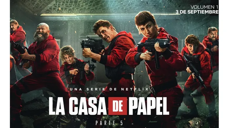 A La Casa de Papel aún le quedan cinco episodios para llegar a su conclusión definitiva.