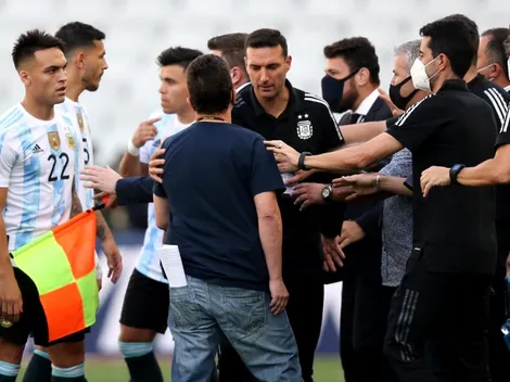 Scaloni: "En ningún momento se nos avisó que no podían jugar"