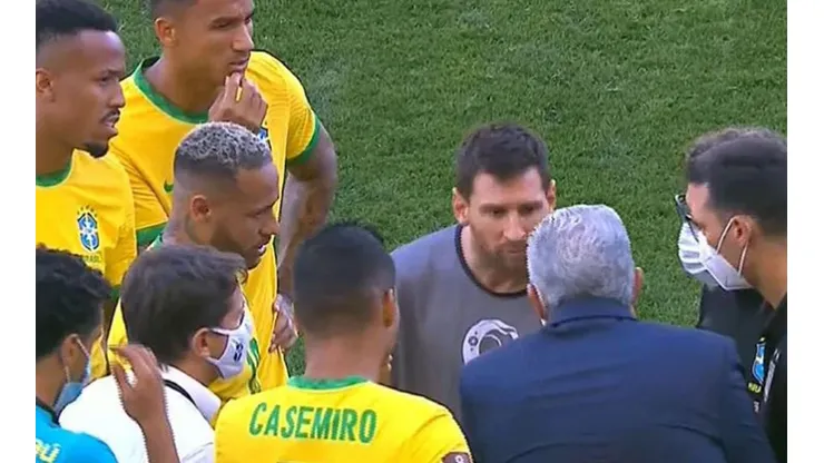 Lionel Messi pidió explicaciones por la suspensión del partido