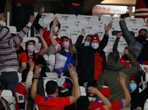 El sachei más grande y colorido en apoyo a la Roja