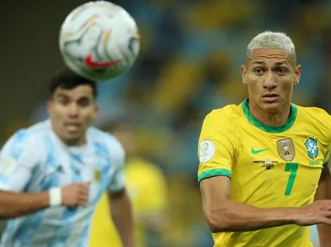 No aprende: Richarlison calienta el duelo entre Brasil y Argentina