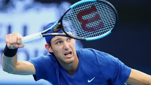 Nicolás Jarry quedó a un triunfo de ingresar al cuadro principal del Challenger de Cassis. | Foto: Getty Images