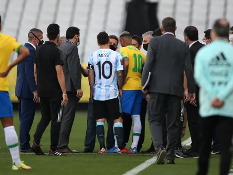 ¡Brasil - Argentina, suspendido con papelón!