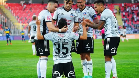 Joan Cruz celebrando su golazo